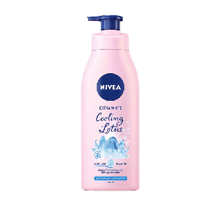 NIVEA นีเวีย คูลลิ่ง โลตัส ไวท์ โลชั่น 350 มล.