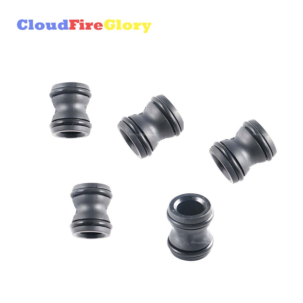 CloudFireGlory For Audi A3 A4 For VolksWagen Jetta Engine Water Pump to Oil Cooler Coolant Pipe Conn