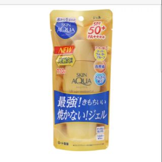 ROHTO SKIN AQUA uv super moisture gel spf50+ pa++++ 110g.