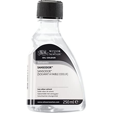 (พรีออเดอร์ 7-10 วัน)สื่อผสมสี แซนโซดอร์ Sansodor Solvents ตรา Winsor & Newton