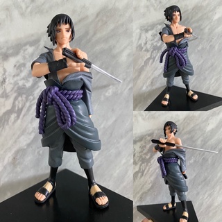 โมเดลนารุโต๊ะ Naruto ไซร์ใหญ่ ความสูง 17 cm พร้อมฐานยืน งานสวยเกรดเอ วัสดุ พีวีซี  ++พร้อมส่งจากไทย+++