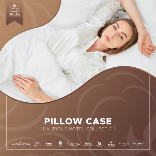 LUXURIOUS HOTEL STANDARD PILLOW CASE (ปลอกหมอนลักซ์ชูเรียสโฮเทล ขนาดสแตนดาร์ด)