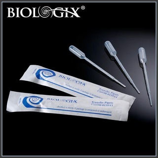 Transfer pipet PE.3ml.,Sterile 500/pack,Biologix,หลอดหยดสเตอไรส์ 3 มล.