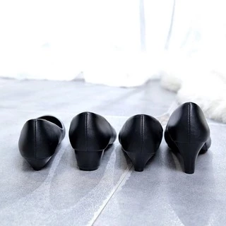 รองเท้าคัชชูทำงานมีส้นแฟชั่น รองเท้าทำงานผู้หญิง 4แบบ 4สไตล์ H80