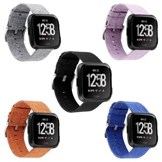 5 colors สายรัดไนลอนจาก Fitbit Versa Smart Watch