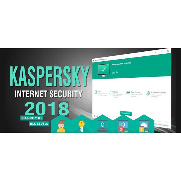 Kaspersky Total Security 2018 (1PC/1Y) แบบกล่อง ของแท้ #1