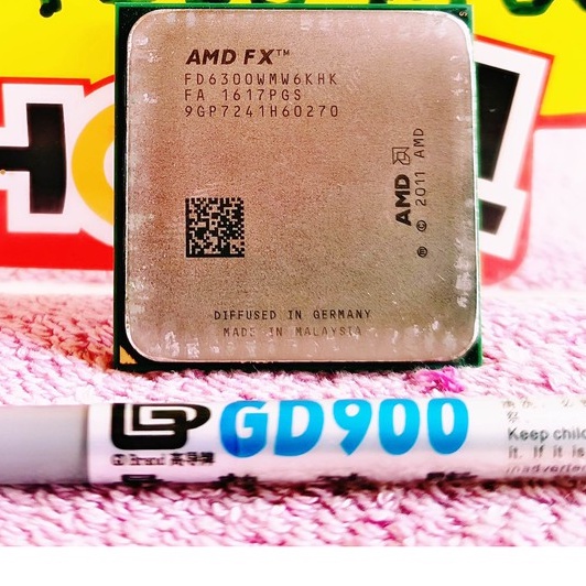 CPU AMD FX6300 3.5G 6C/6T [ AM3+ ] [ DDR3 ] แถมซิลิโคลน 1 หลอด ประกัน 30 วัน