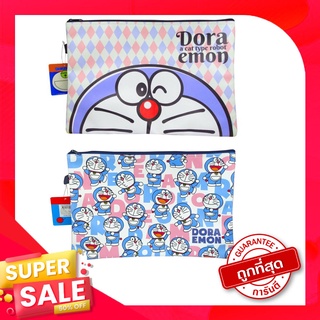 Morning กระเป๋าดินสอใบใหญ่ใส่เอกสาร Doraemon งานลิขสิทธิของแท้