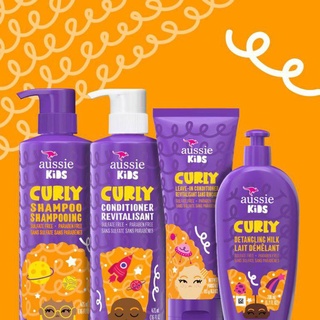 📣 สูตรใหม่! Aussie Kids Curly แชมพูสำหรับเด็กผมหยิก ฟู