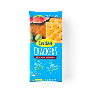 Colussi Crackers Whole wheat (ขนาด 250g.)