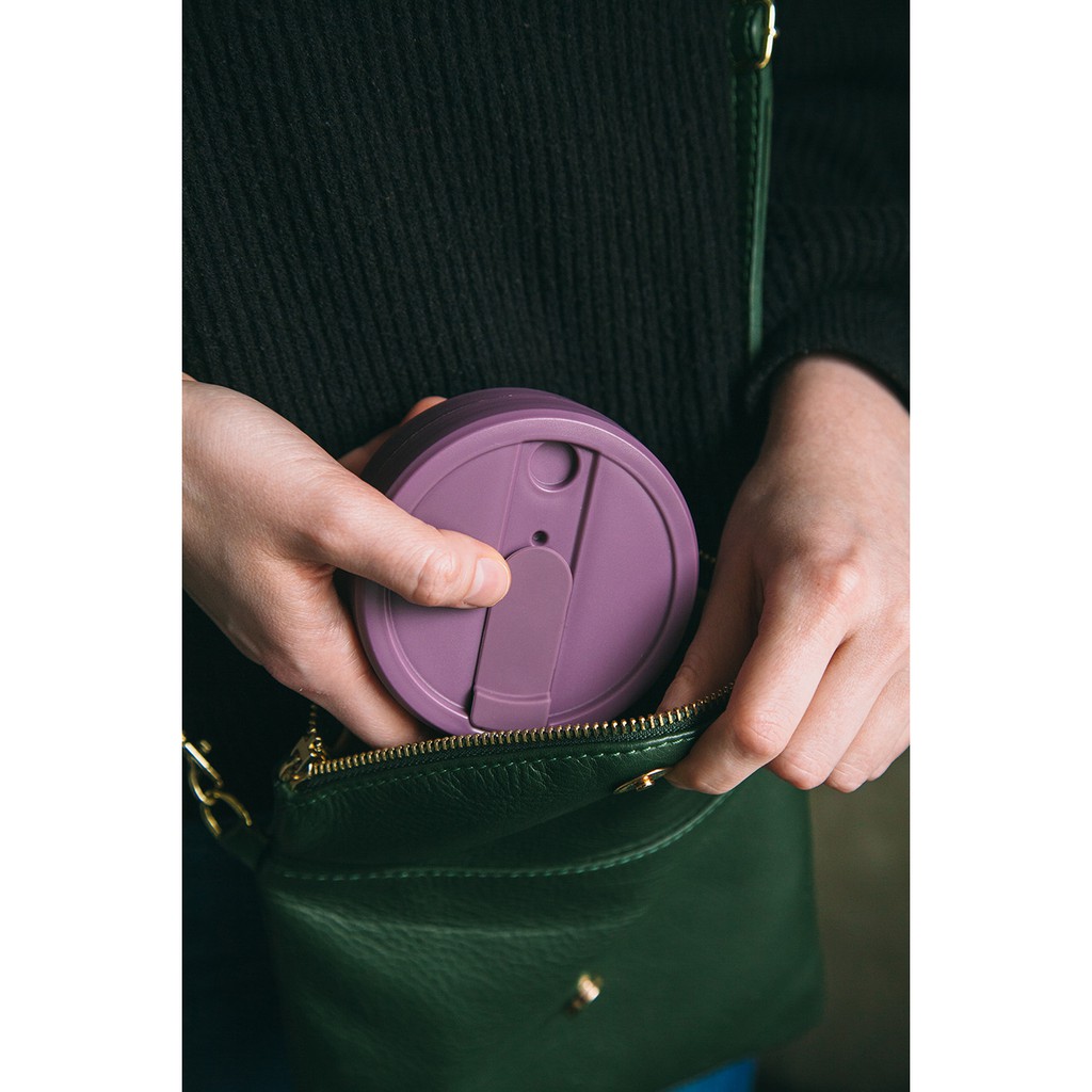 [ "STOJ366 ลด10%" -🔥] Stojo 12Oz-Plum, Fall Limited Collection ของเเท้มี Serial no. จาก Stojo thailand
