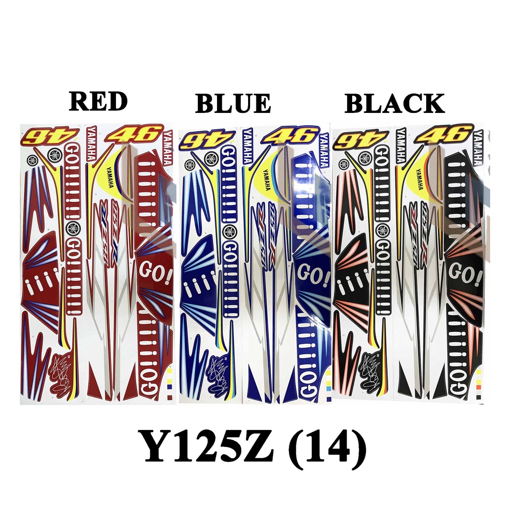 Y125Z (14) Body Stripes