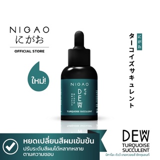 NIGAO Deww Turquoise Succulent (นิกาโอะ ดิวว์ เทอร์ควอยซ์ ซัคคิวเลนท์) หยดเปลี่ยนสีผม