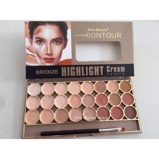 Bronze Highlight Cream Palette