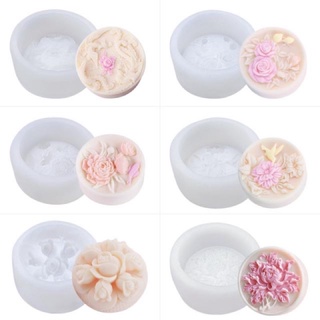 Flower silicone 5 dimensions บล็อคดอกไม้กลมซิลิโคน 5 มิติ