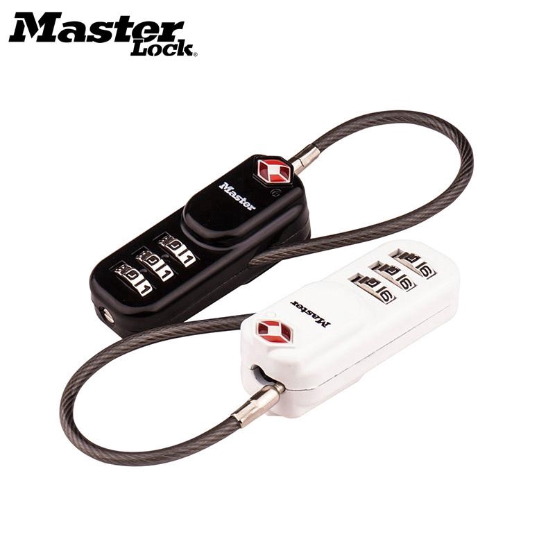 Master lock ล็อคกระเป๋าเดินทางรหัสผ่าน 2 สี