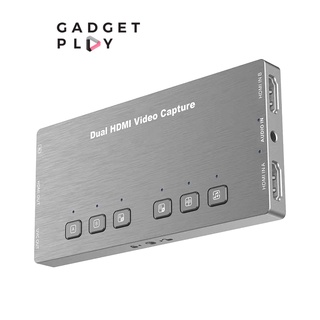 [กรุงเทพฯ ด่วน 1 ชั่วโมง] Joyusing กล่องแคปเจอร์ภาพ JC2H Dual HDMI Video Capture Card (ประกันศูนย์)