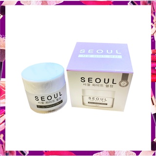 SEOUL ครีมมอยซ์ / มอยส์ไวท์ (โซล ออแกนิค ครีม) Serum Seoul ผลิตภัณฑ์บำรุงผิวหน้ารักษาสิวผิวติดสาร  ขนาด 10ml.