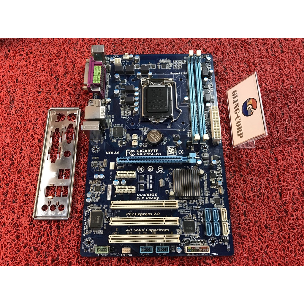 MAINBOARD INTEL LGA1155 GIGABYTE RAM 2 SLOT ATX | P61A