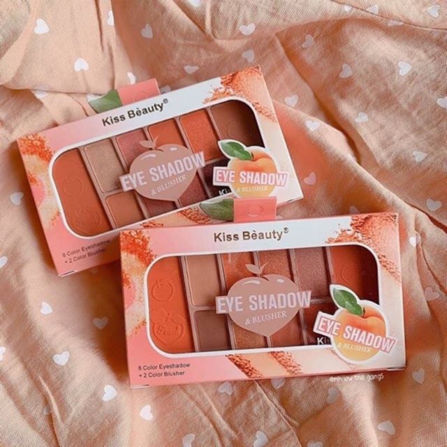 kiss beauty eyeshadow (peach)