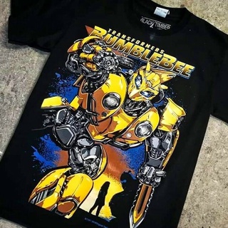 เสื้อยืดโอเวอร์ไซส์Bt131 เสื้อยืด ผ้าฝ้าย พิมพ์ลายภาพยนตร์ BUMBLEBEE EDITION 2018 สีดํา สําหรับผู้ชายS-4XL