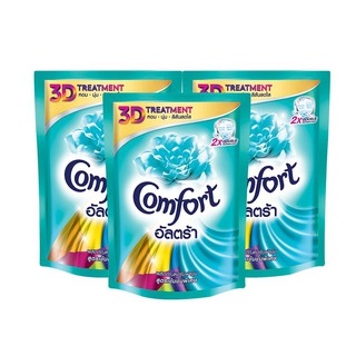 Comfort น้ำยาปรับผ้านุ่ม คอมฟอร์ท อัลตร้า สีเขียว 130 มล.