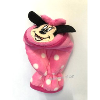 ผ้า หุ้มเกียร์ธรรมดา และออโต้ รุ่นหัวกลมๆ #หุ้มเกียร์ 2 in 1 #Minnie Mouse (รุ่น minnie pink) ลิขสิทธิ์แท้