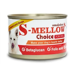 S Mellow Choice ​อาหารสำหรับสุนัขป่วย (ขายยกลัง24กป)​ สุนัขพักฟื้น สุนัขหลังผ่าตัด