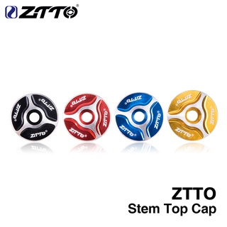 Ztto ฝาครอบถ้วยคอ ตะเกียบหน้า อลูมิเนียม 1-1/8 นิ้ว สําหรับจักรยานเสือภูเขา