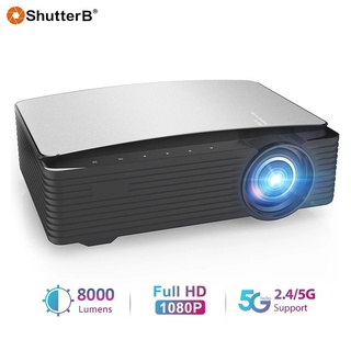 โปรเจคเตอร์ ShutterB รุ่น Akey7S ภาพคมชัดระดับ Full HD 8,000 High Lumens รับประกัน 1 ปี