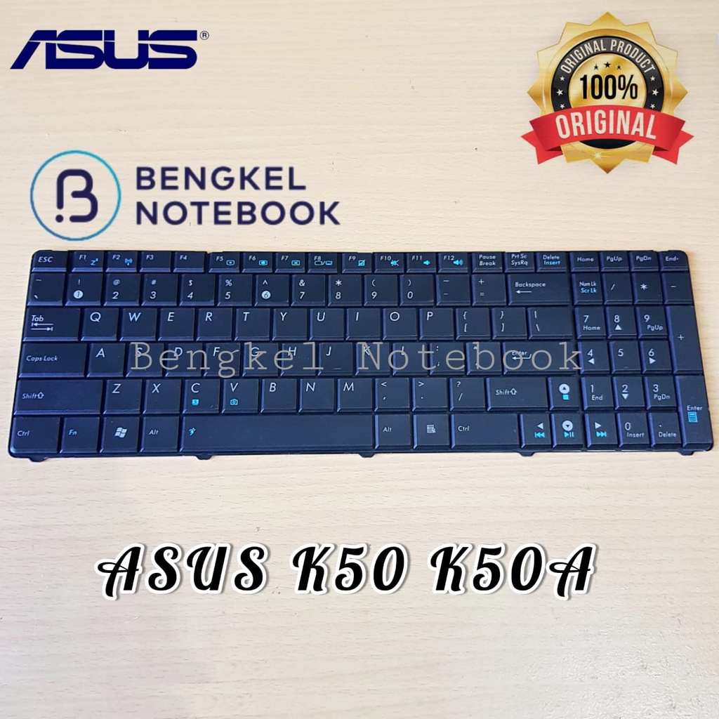 Asus K50 K50A K51 P50 K51 K60 K61 K50IN K62 K70 K70A K70AD K70IJ F90SV X5D F52A X5DC K72 K72 คีย์บอร