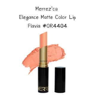 MerrezCa Elegance Matte Color Lip #OR4404 Flavia