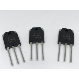 J119 (2SJ119) P-CHANNEL MOSFET 8A 160V แพ็ค3ตัว