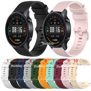 สายนาฬิกาซิลิโคน สำหรับ Xiaomi Mi Watch Color