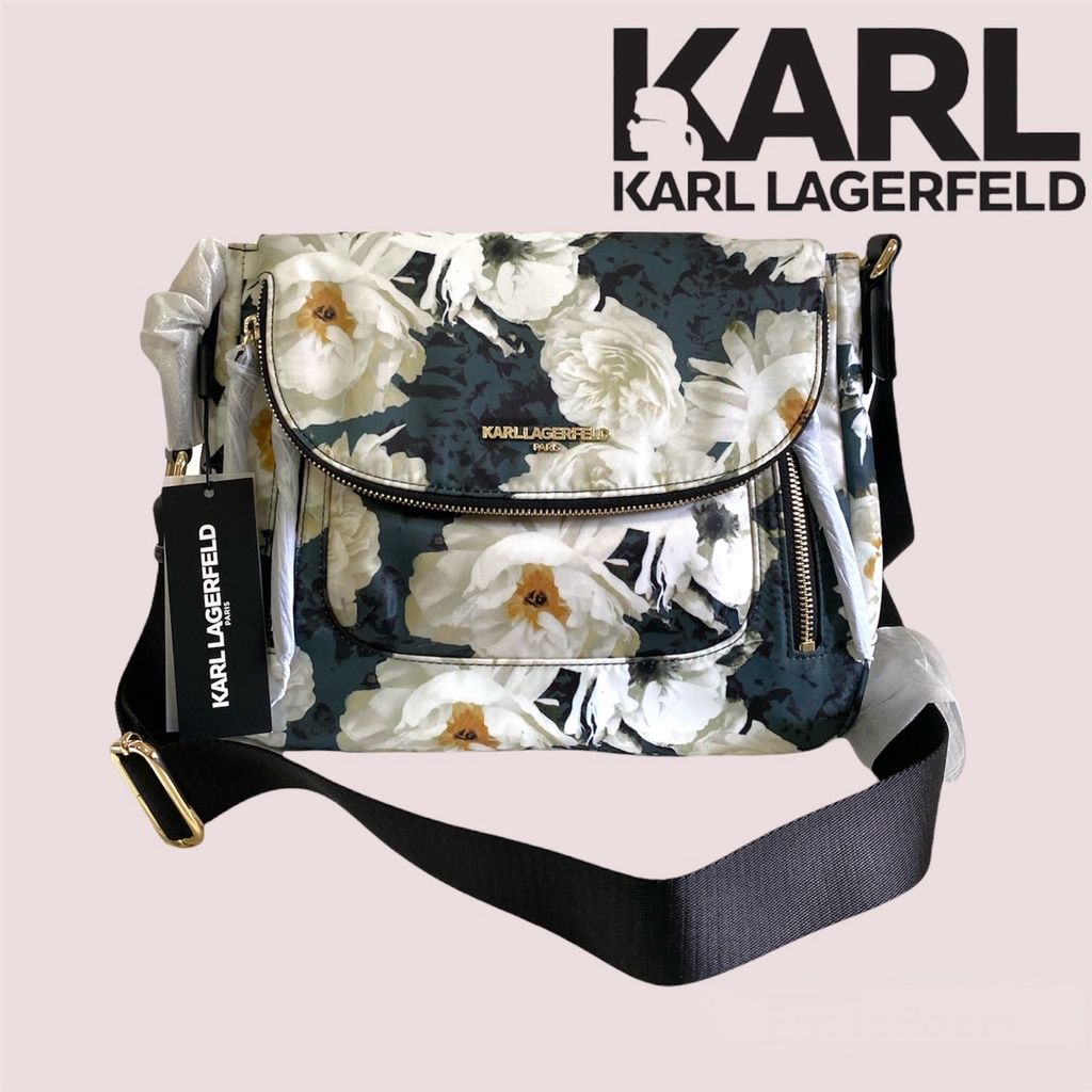 กระเป๋า Karl Lagerfeld CARA LH5FE022 สาย sport crossbody แบรนด์แท้ 💯% ✅ส่งฟรี