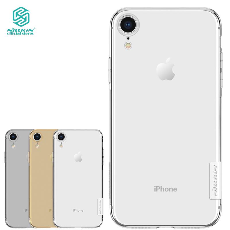 nillkin เคสโทรศัพท์ซิลิโคนแบบบางสำหรับ IPhone XR 0.6 มม.