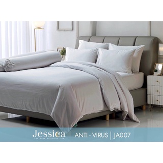 NEW!! ผ้าปูที่นอนไม่รวมนวม เจสสิก้า(Jessica) รุ่นใหม่ยับยั้งแบคทีเรีย 99% ป้องกันซาร์ส-โควี2 หรือโควิด ทอ 340 เส้น