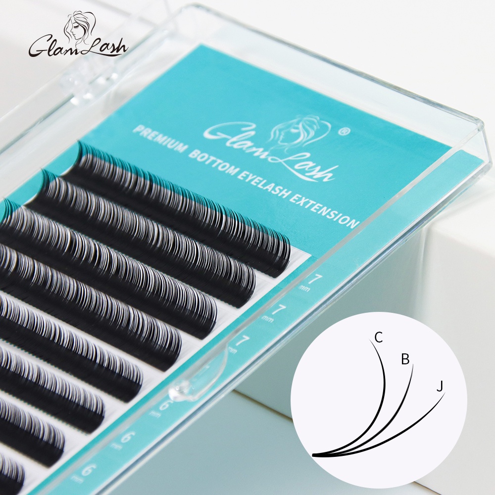Glamlash ขนตาล่าง ยาว 5 มม. 6 มม. 7 มม. สําหรับต่อขนตาล่าง