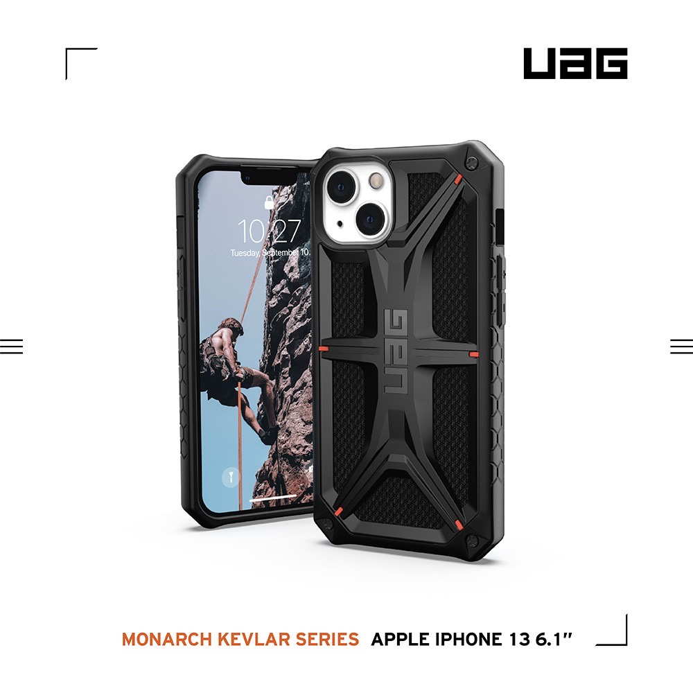 Uag เคสโทรศัพท์มือถือลาย Monarch Kevlar Series สําหรับ Iphone 13 Pro Max 6.7 13 Pro 13 12 pro max