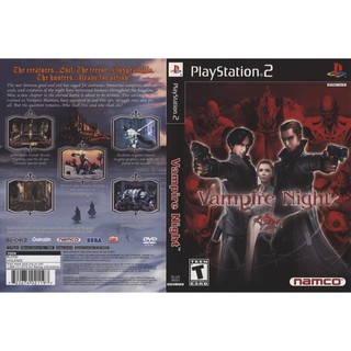 VAMPIRE NIGHT [PS2 US : DVD5 1 Disc]