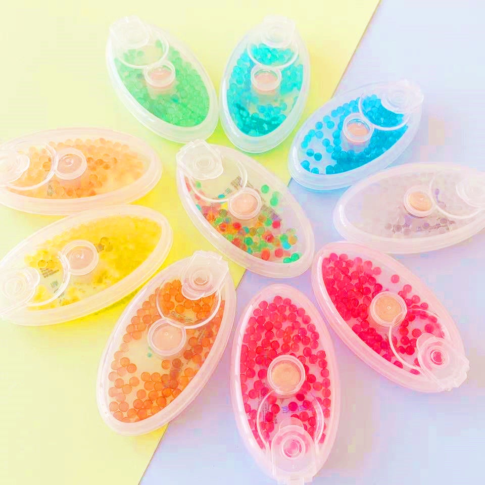 100 ชิ้น/1 กล่อง Anti-น่าเบื่อ Face Mask Burst ลูกปัด Cool Fresh Air ระงับกลิ่นกาย Peppermint ผลไม้และ Rose รส Burst ลูกปัด Breathable เนื้อ Popping ลูกปัด
