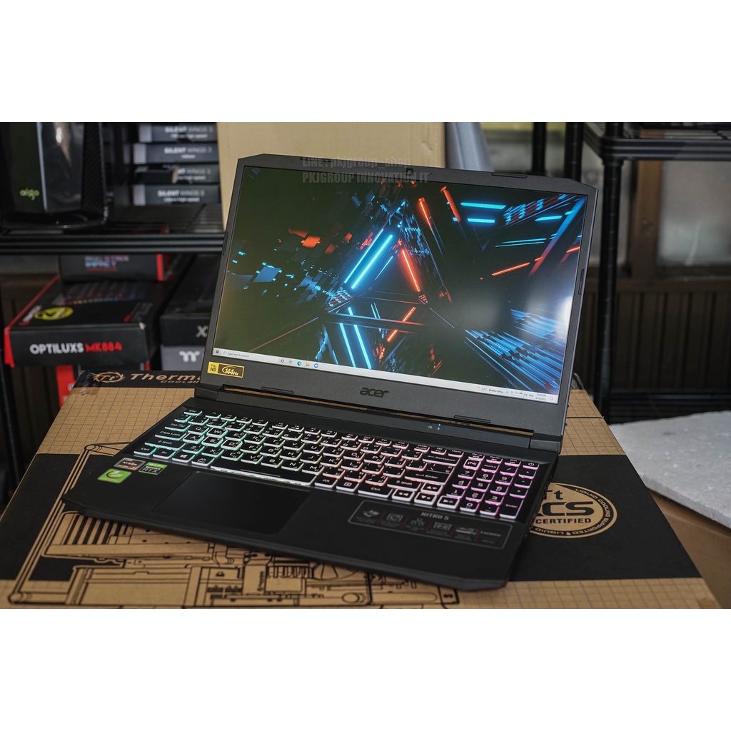 โน๊ตบุ้ค Nitro AN515-45 Ryzen 7 5800h พร้อมการ์ดจอ RTX3050ti