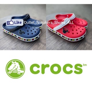 รองเท้า Crocs Mickey Minnie Mouse ส่งฟรี