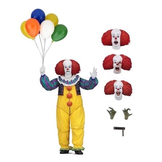 Neca โมเดลฟิกเกอร์ Kings Pennywise Clown Ultimate 1990 IT Stephen 7 นิ้ว B17T