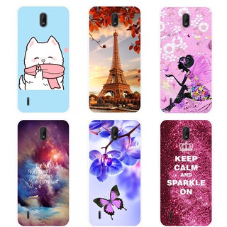 เคสสำหรับ Nokia C1 เคสซิลิโคน Soft Back Cover Nokia C1 NokiaC1 Case Pattern Silicone เคส