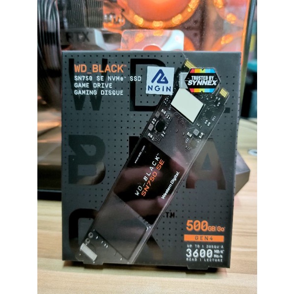 SSD m.2 WD Black sn750 se 500gb มือหนึ่ง มีของพร้อมส่ง