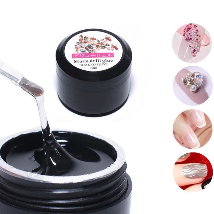 กาวเจลติดอะไหล่เล็บ กาวเจลติดเพชร (D1) (สั่งซื้อขั้นต่ำ 20 บาท)