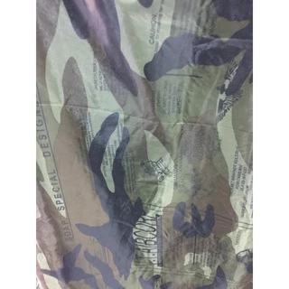 เสื้อกันฝน ลายพรางเขียว ชุดกันฝน อย่างหนา คลุม ค้างคาว