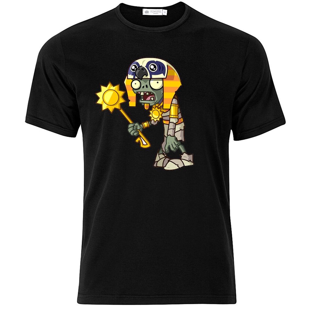 No.1 In Mans Tshirt Plants Vs Zombies 3 Summer Cool Mens เสื้อยืด