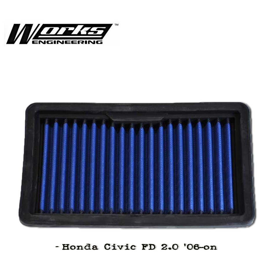 Works Engineering Drop in Filter - Honda Civic FD 2.0